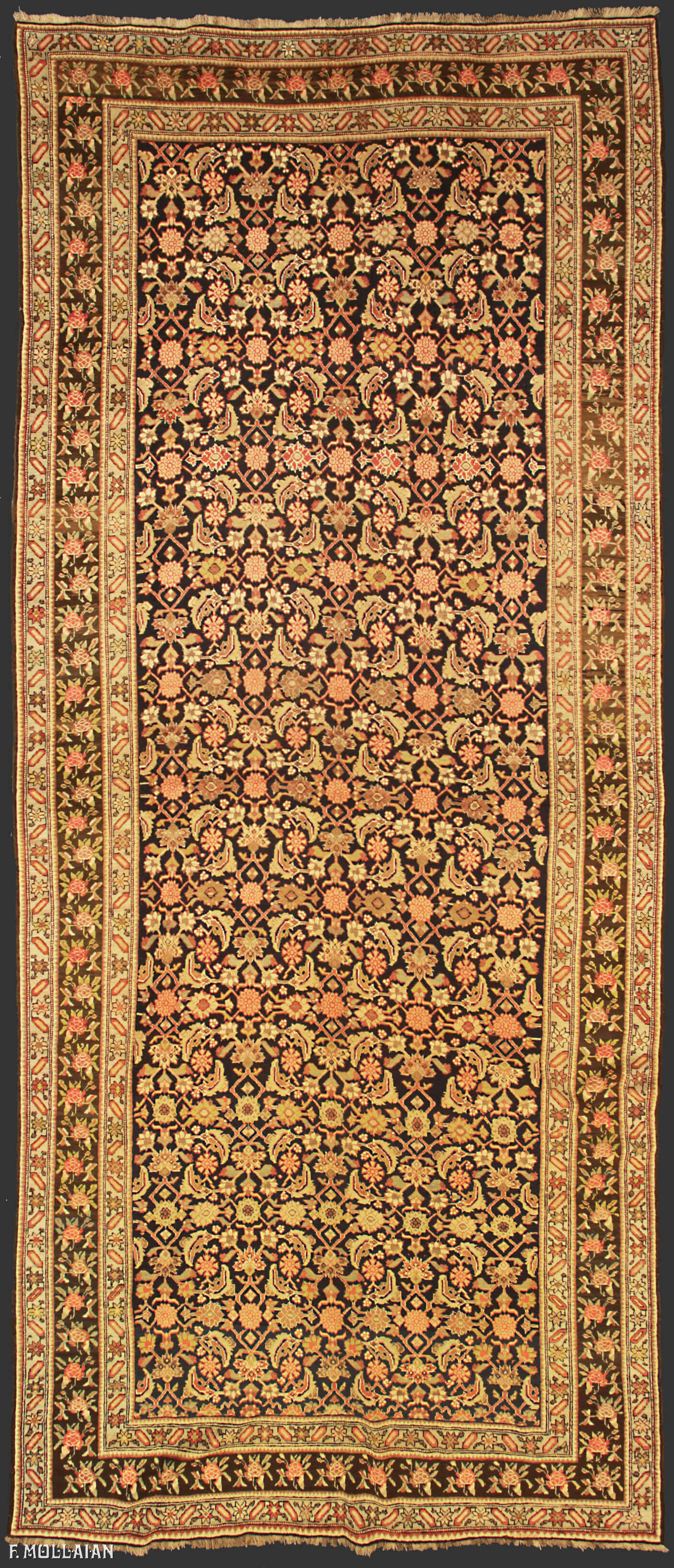 Tapis Caucasien Antique Karabakh (Qarabağ) n°:67076630